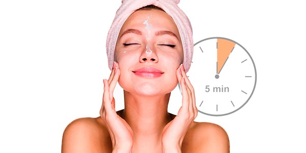 Limpieza facial en 5 minutos