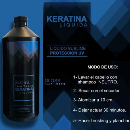 Shock de Keratina Liquido x1L (7%) - Gloss - Hair Trend