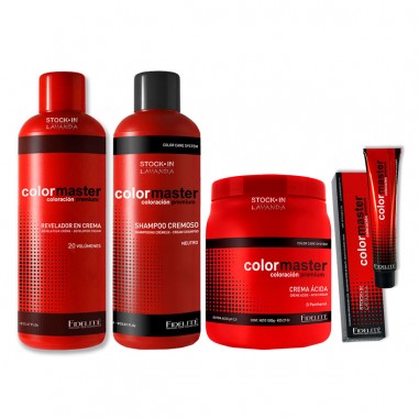 22 Tinturas Fidelite + 1 Agua+ Shampoo + Mascara - Fidelite