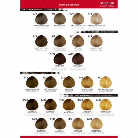 Carta De Colores Color Master  114 Tonos (108 tonos regulares + 6 Colores Express) - FIDELITE