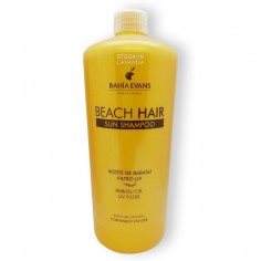 Shampoo Sun Beach Hair Aceite de Babasu UV Libre de Sal x750 Grs. - BAHIA EVANS