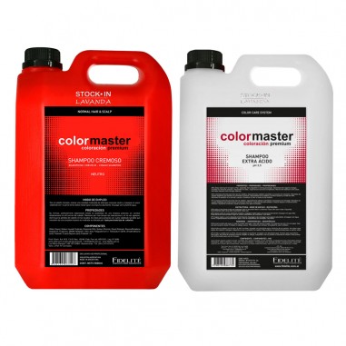 Shampoo X5l Neutro + Shampoo Acido X5l Color Master