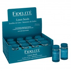 Caja Ampollas Semilla De Lino 12 Unid. X 15 Ml. - Fidelite