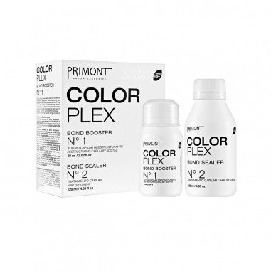 Tratamiento Kit Color Plex Paso Nº1 X 60 Ml. Paso 2  X 120 Ml. - Primont