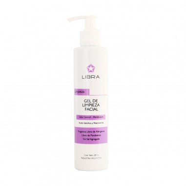 Gel de Limpieza Facial Sebo Control x 200ml - Libra