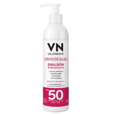 Protector Solar Emulsion FPS 50 x 190 ml. - Villeneuve