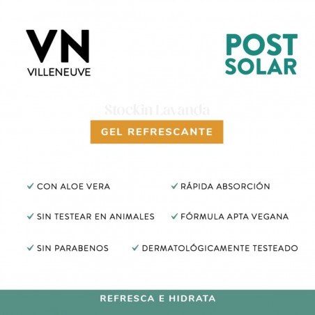 Gel refrescante post solar x 150 gr. - Villeneuve