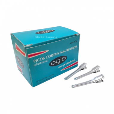 Picos cortos para ruleros de aluminio cod. 107 Ogib